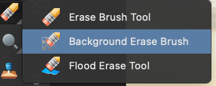 Backkground Erase Tool