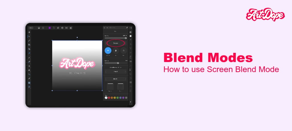 How to Use Blend Modes in Affinity Photo for iPad: Screen