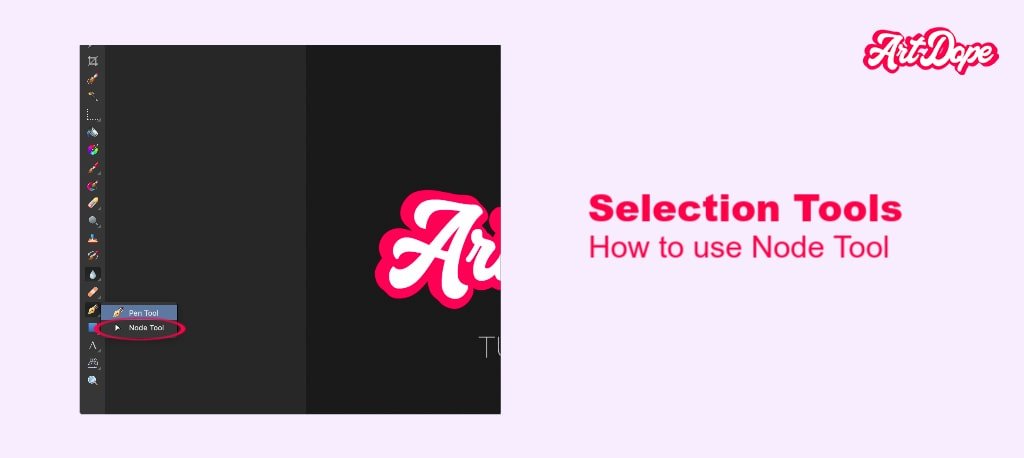 Selection Tools 101 | A Complete Affinity Photo Guide: Node tool