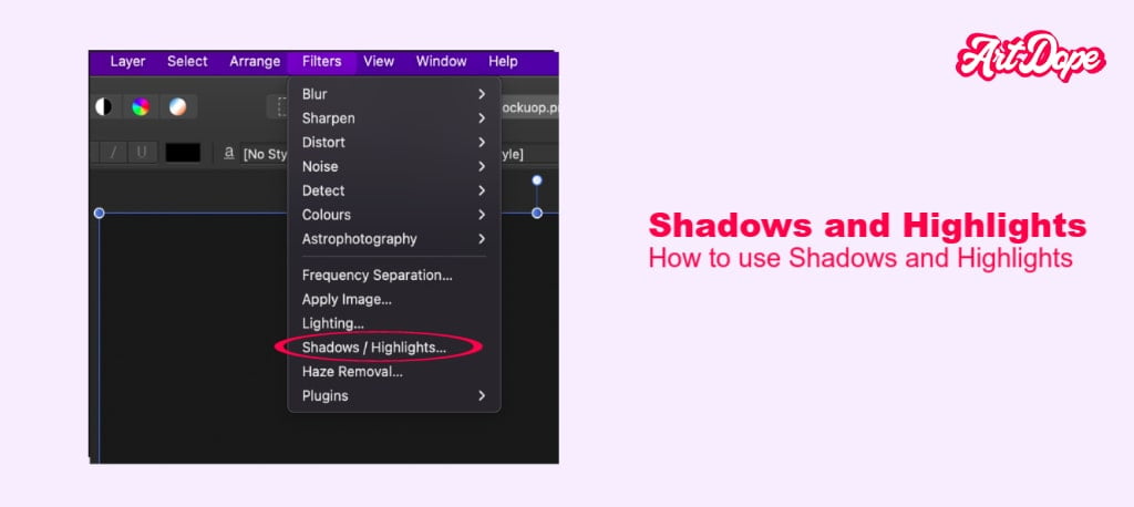 Shadows and Highlights in Affinity Photo for Stunning Results