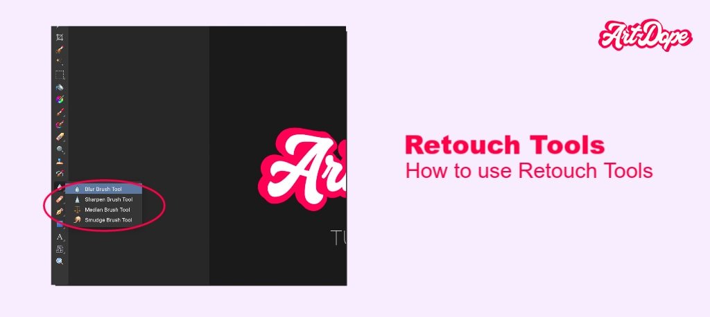 Affinity Photo Retouch Tools