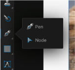Pen Tool Affinity Photo iPad