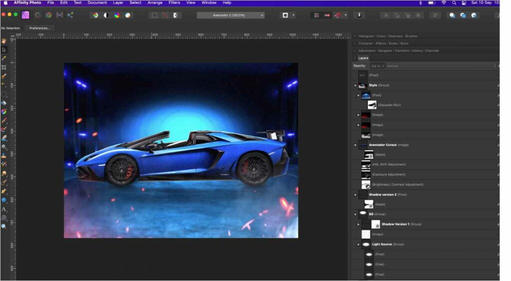 Highlights expert version Affinity Photo Tutorial