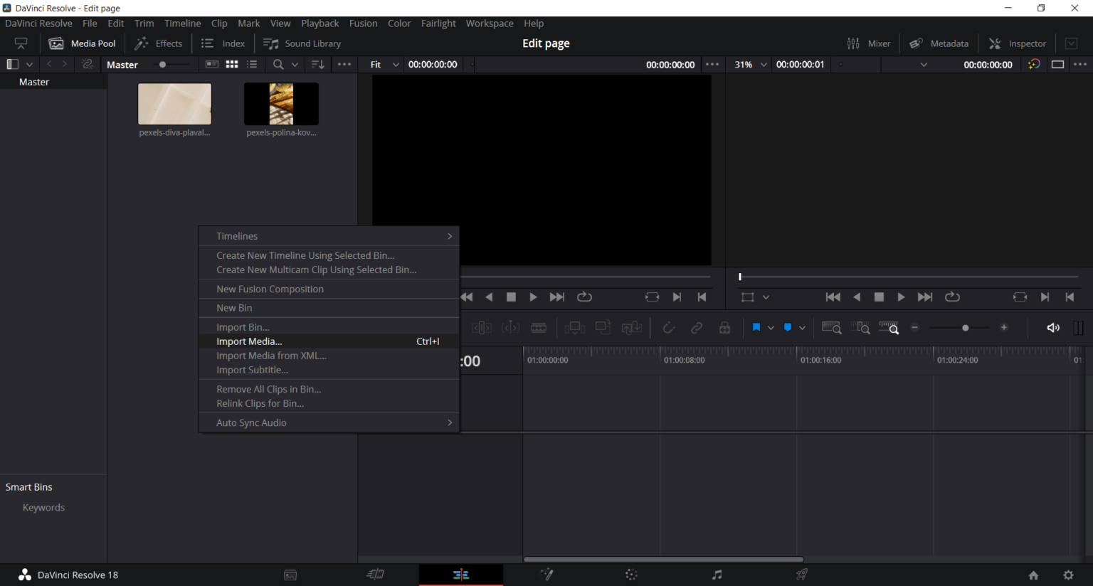 Setting Up a Project in DaVinci Resolve 18 | A Step-by-Step Tutorial ...