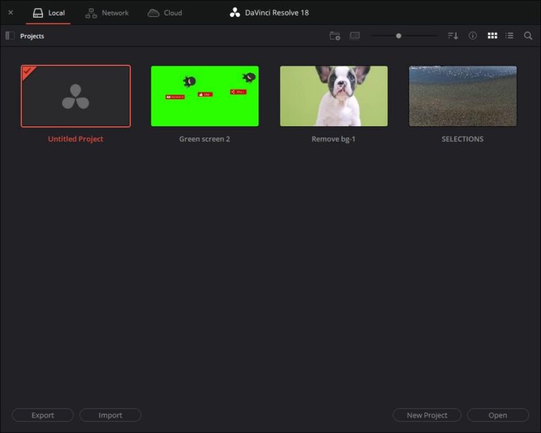 Setting Up a Project in DaVinci Resolve 18 | A Step-by-Step Tutor…