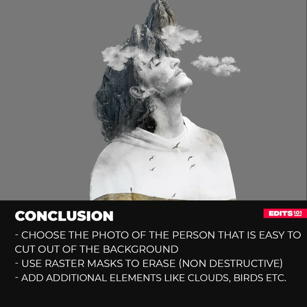 double exposure effect in photopea tutorial conclusion