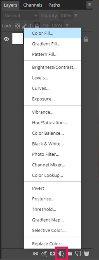 Photoshop template in photopea