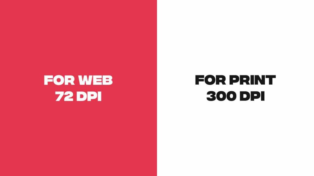 Web vs print Dpi photopea