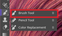 Brush Tool in Photopea