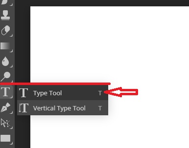 Type Tool in Photopea