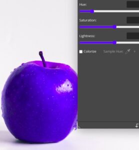 change text color in photopea