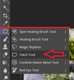 Patch Tool in Photopea