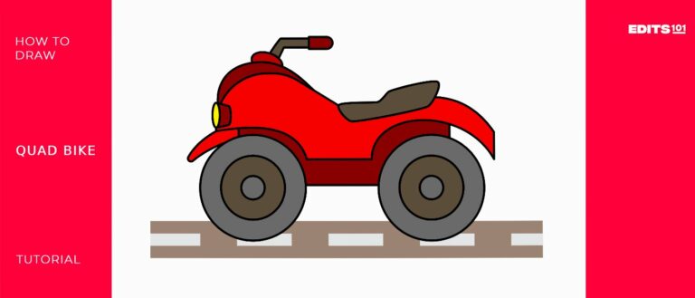 How to Draw a Quad Bike in 10 Simple Steps
