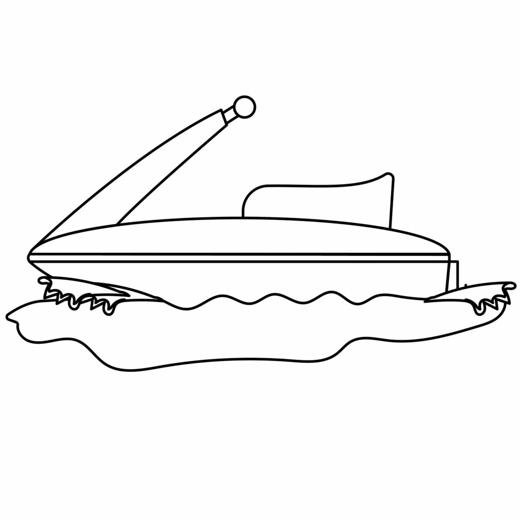 how to draw a jet ski