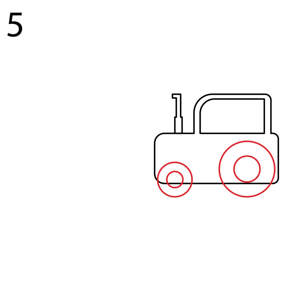 how to draw a snowplow 