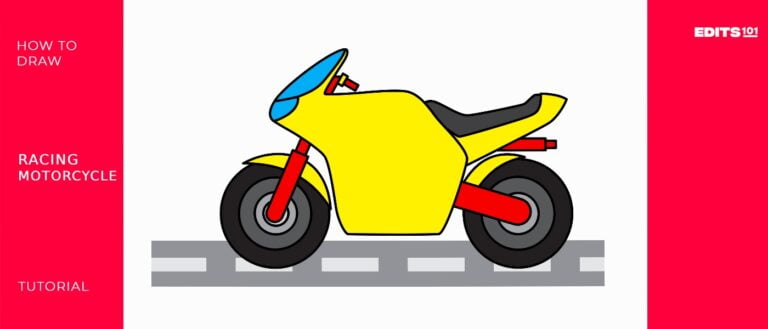 How to draw a racing motorcycle – A comprehensive guide