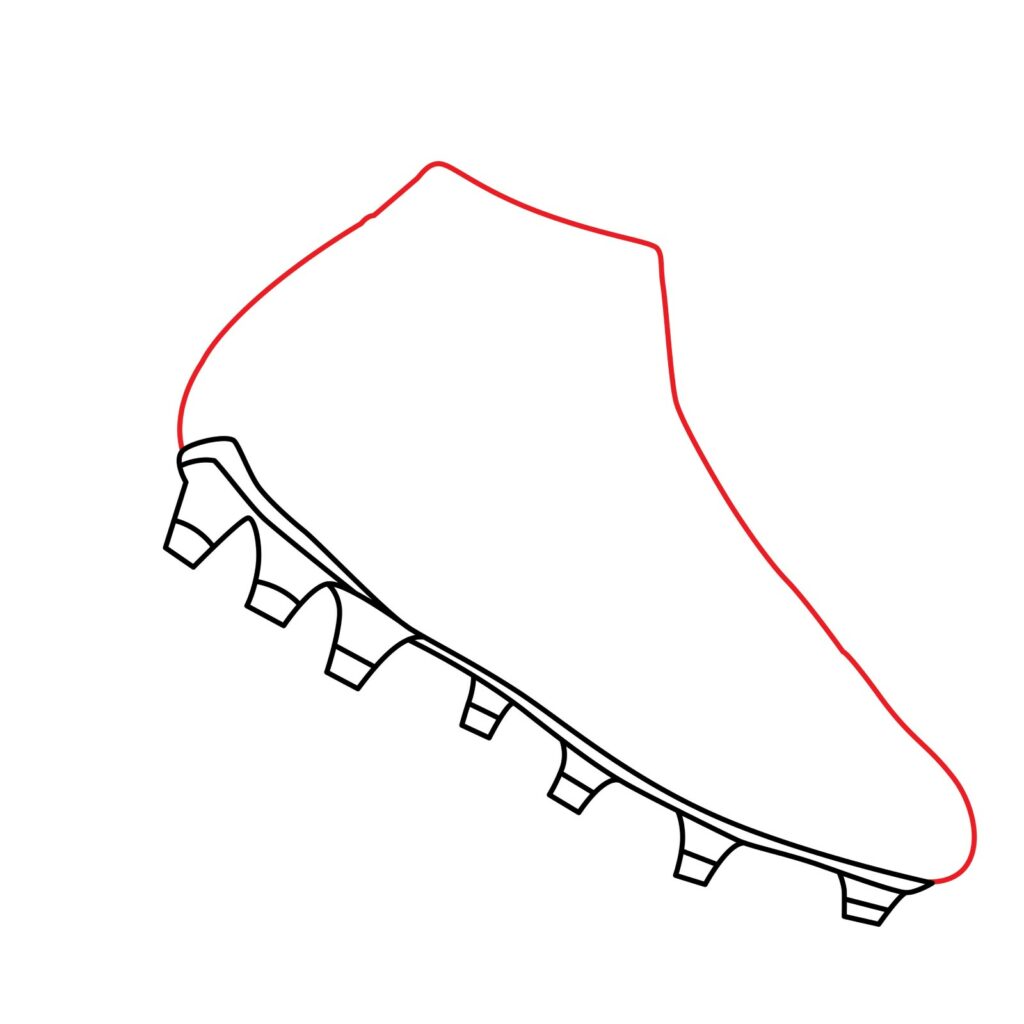 How to Draw Soccer Cleats