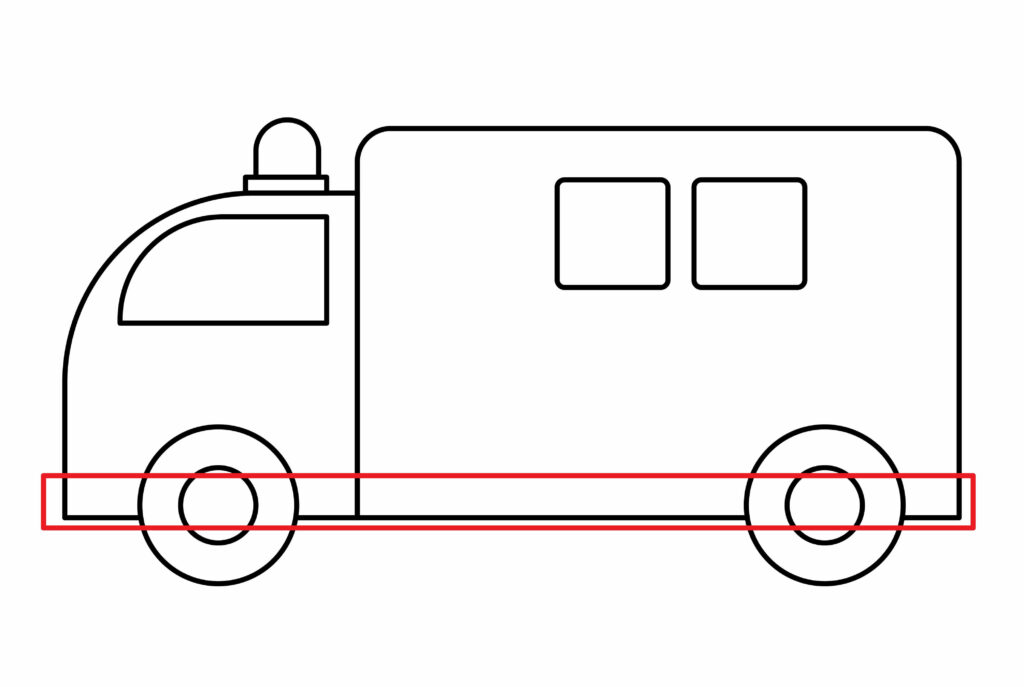 How to draw down part of ambulance