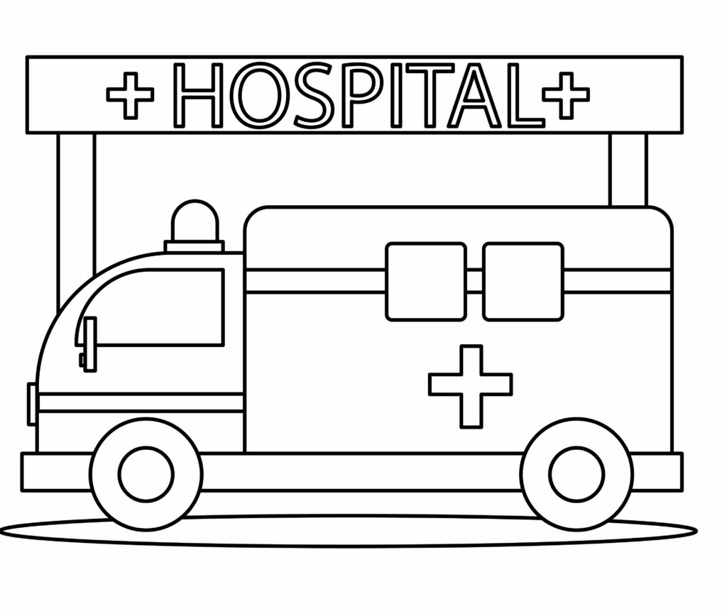 How to draw an Ambulance