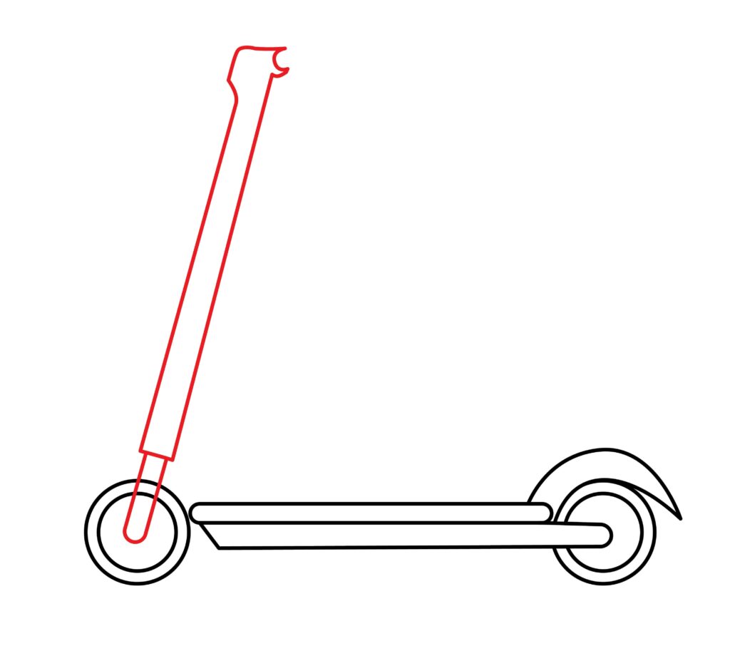 How to draw the handlebar