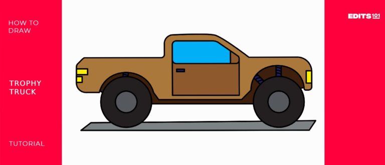 How To Draw A Trophy Truck | A complete guide