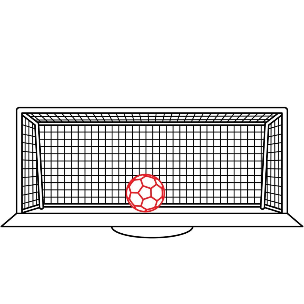 How to Draw a Ball in a Goal