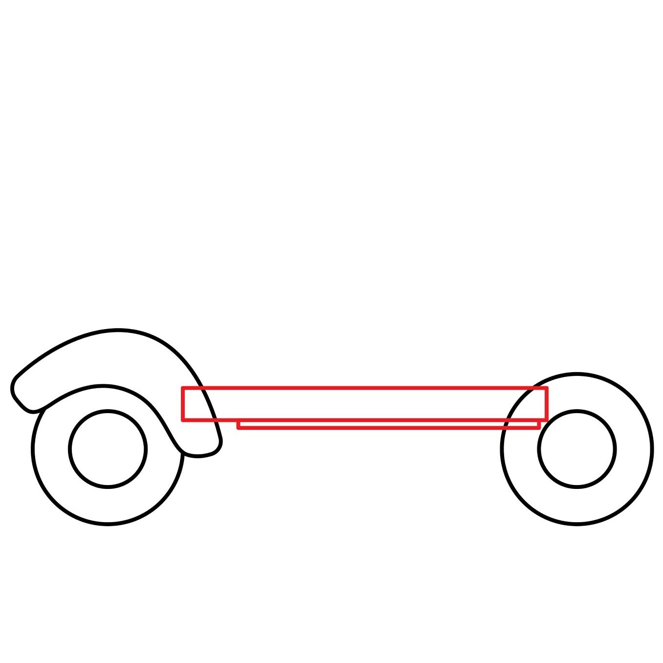 How to Draw a Vintage Scooter