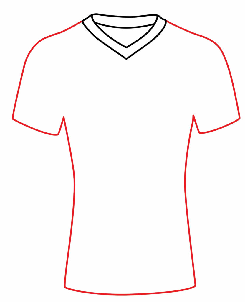 How To Draw An American Football Jersey