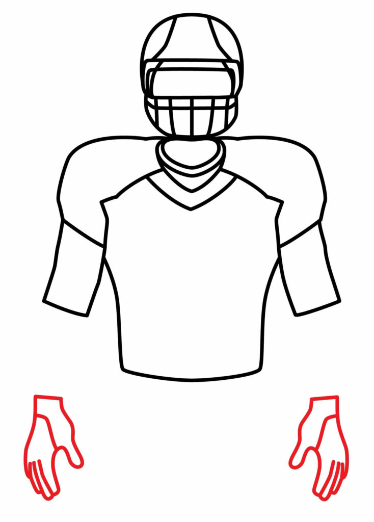 How To Draw An American Football Kit