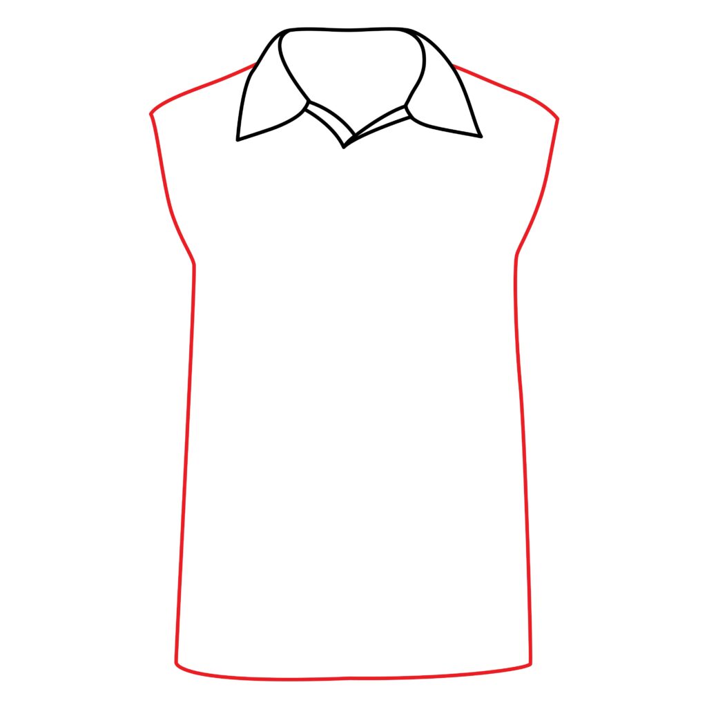 How To Draw A Bowling Shirt 