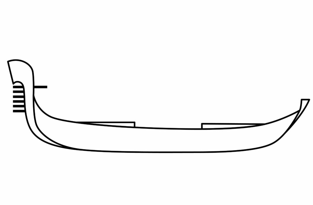 How to draw gondola