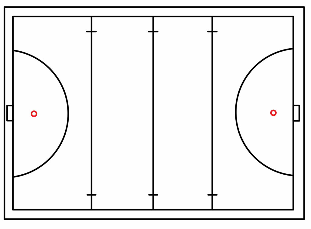 How To Draw A Hockey Field 