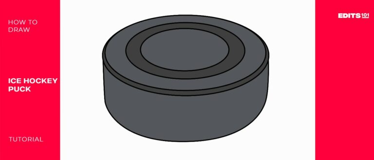 How to Draw an Ice Hockey Puck | A Step-by-Step Guide