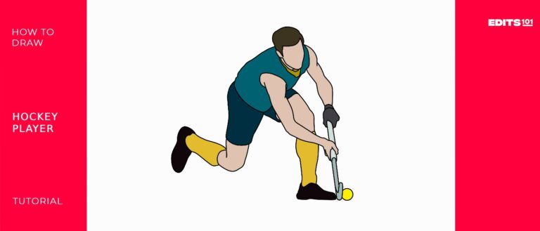 How To Draw A Field Hockey Player | A Comprehensive Guide
