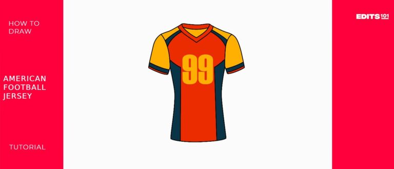 How To Draw An American Football Jersey | The Ultimate Guide