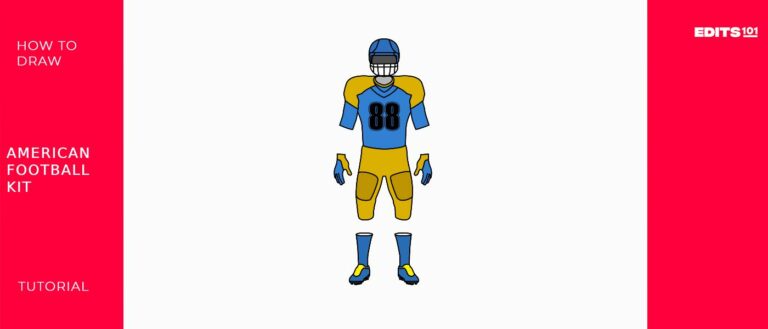 How To Draw An American Football Kit | An Exciting Tutorial