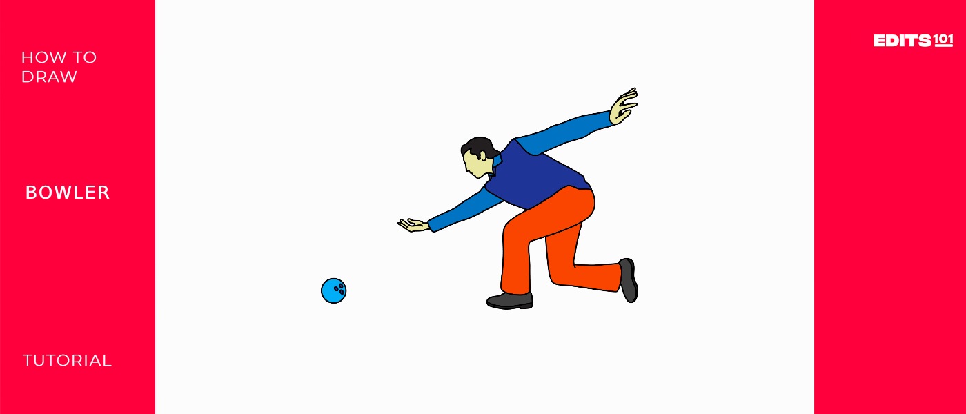 How to draw a bowler