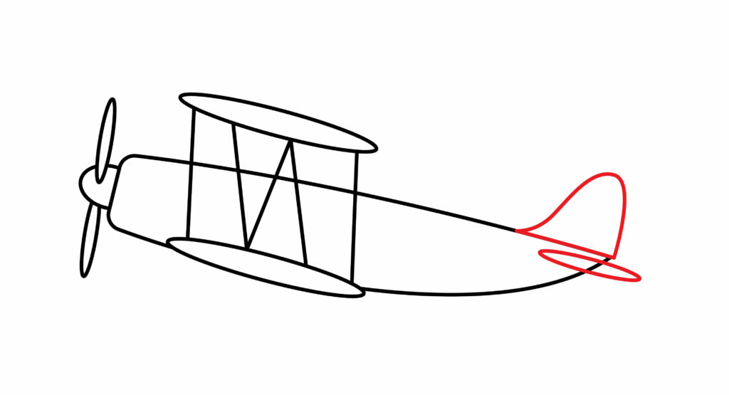How To Add the tail wing of An Old Biplane And Monoplane