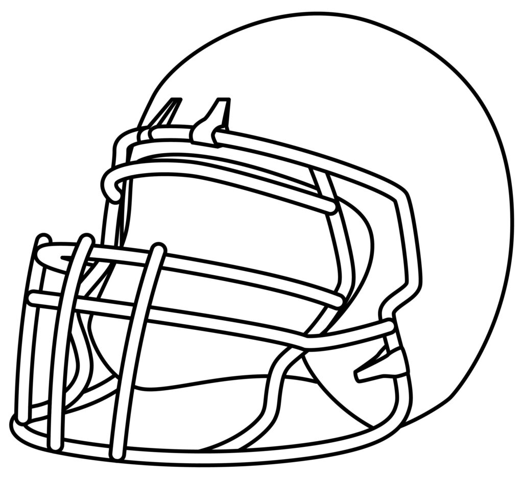 How To Draw A Rugby Helmet