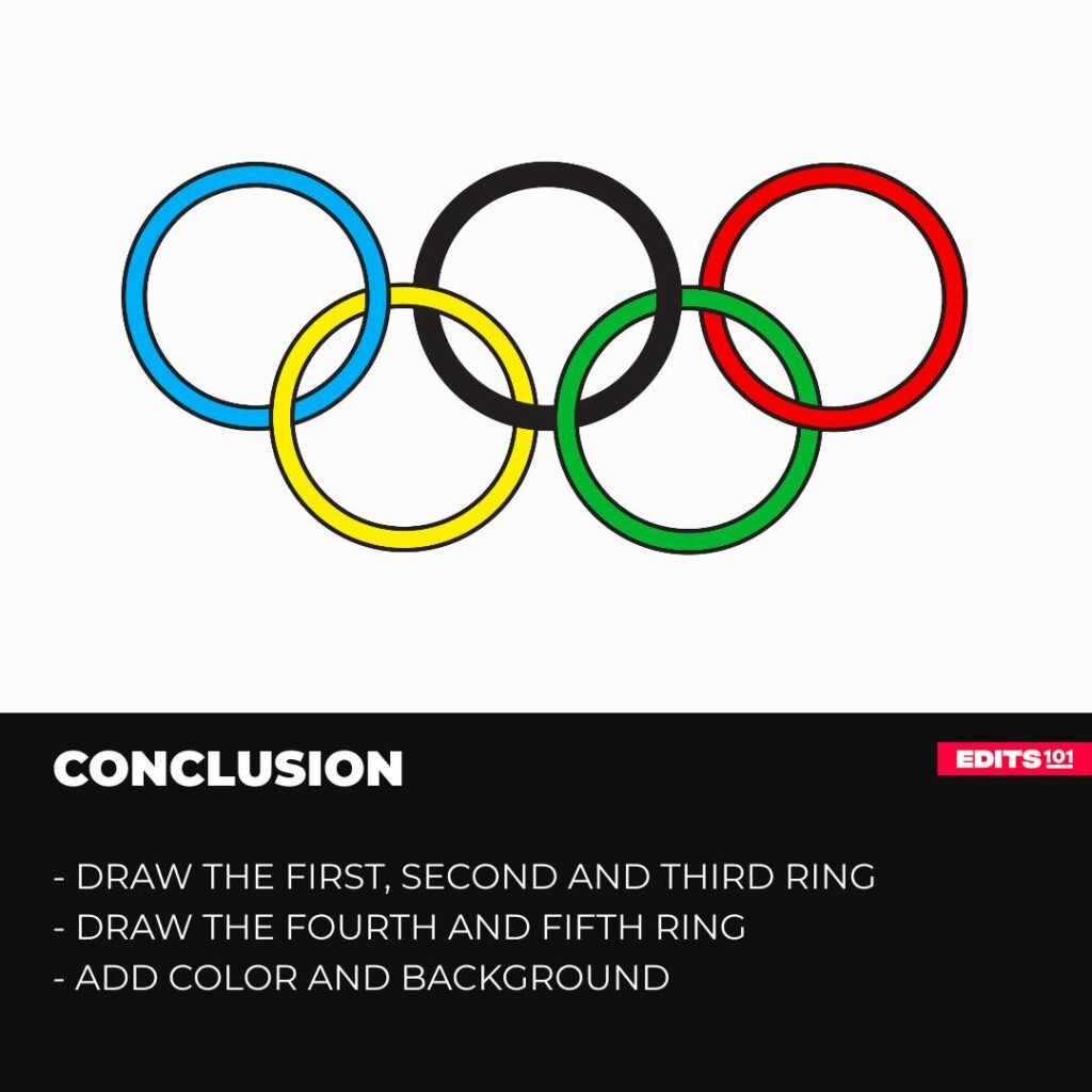 How to Draw Olympic Rings