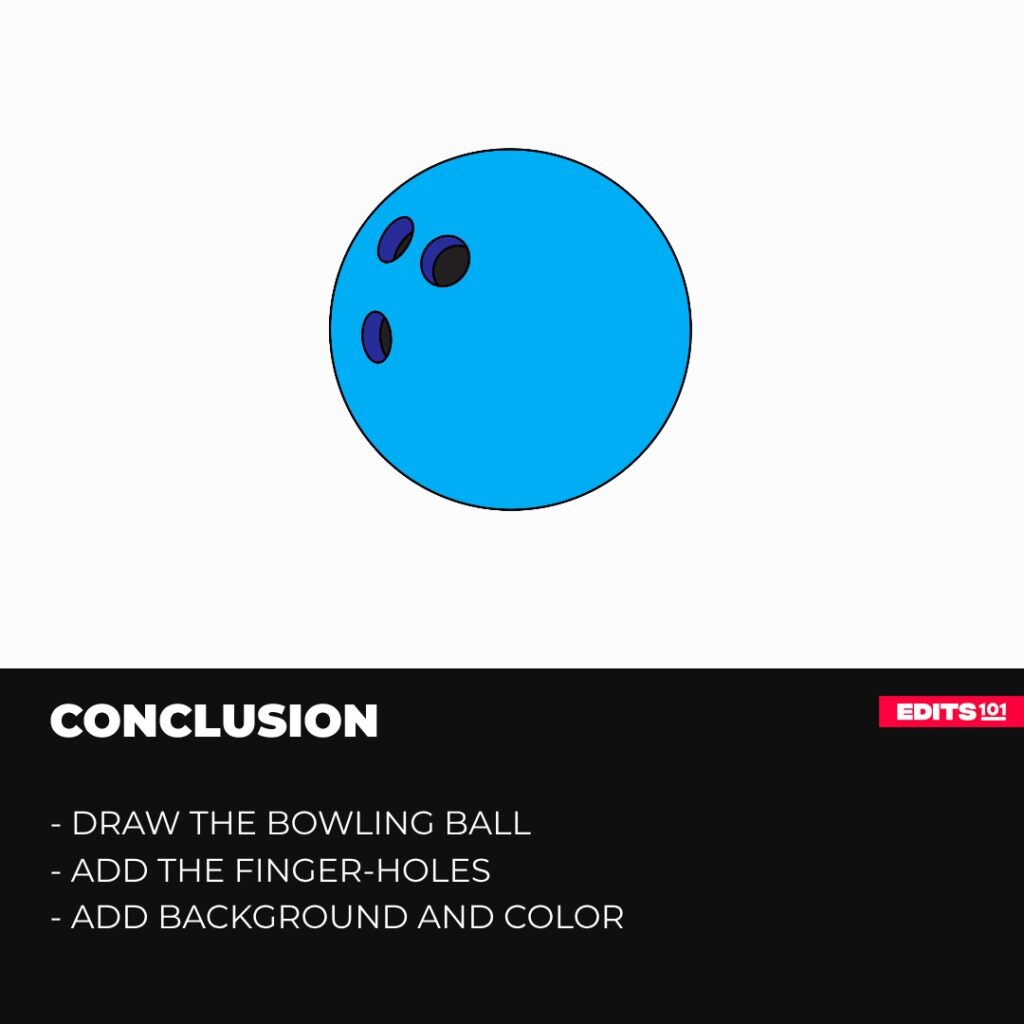 How To Draw A Bowling Ball