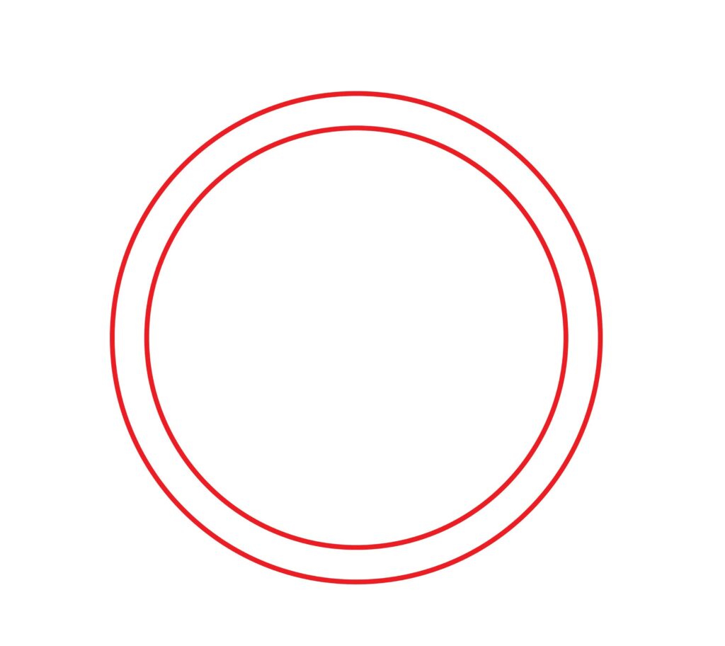 How to Draw Two Circles