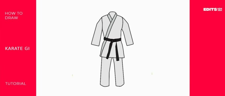 How to Draw a Karate GI | A Step-by-Step Guide