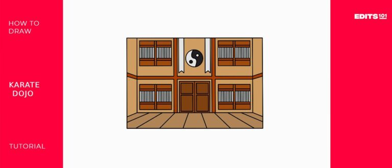 How to Draw a Karate Dojo | A Step-by-Step Guide