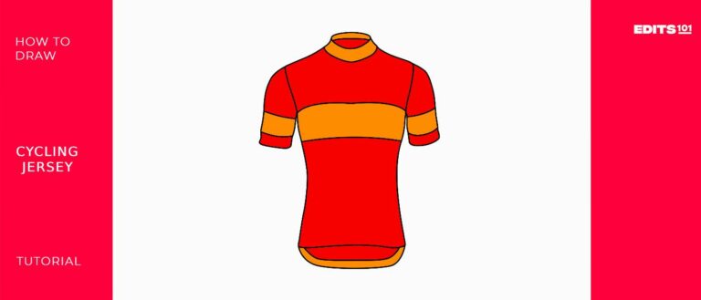How to Draw a Heatshield Cycling Top | in 7 Easy Steps