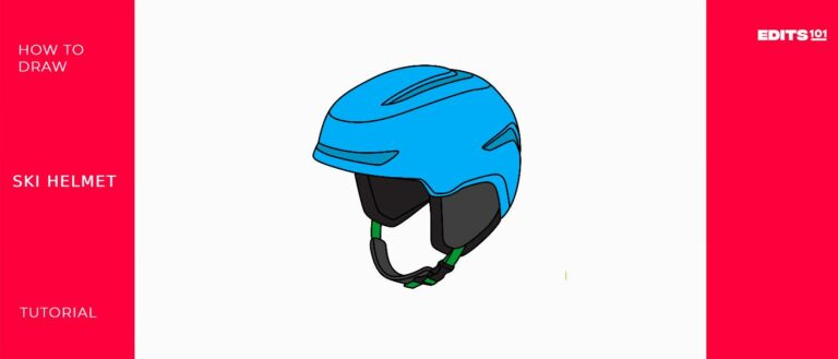 How to Draw a Ski Helmet | A Step-By-Step Guide