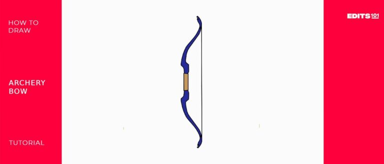 How to Draw An Archery Bow | A Step-by-Step Guide