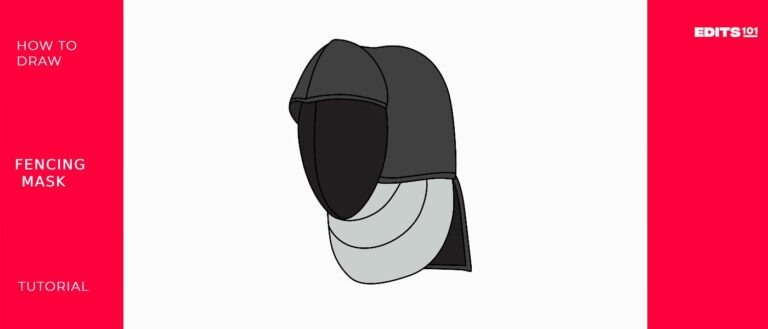 How to Draw a Fencing Mask | A Step-by-Step Guide