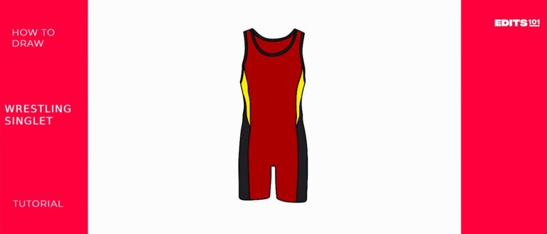 How To Draw A Wrestling Singlet | A Step-By-Step Tutorial
