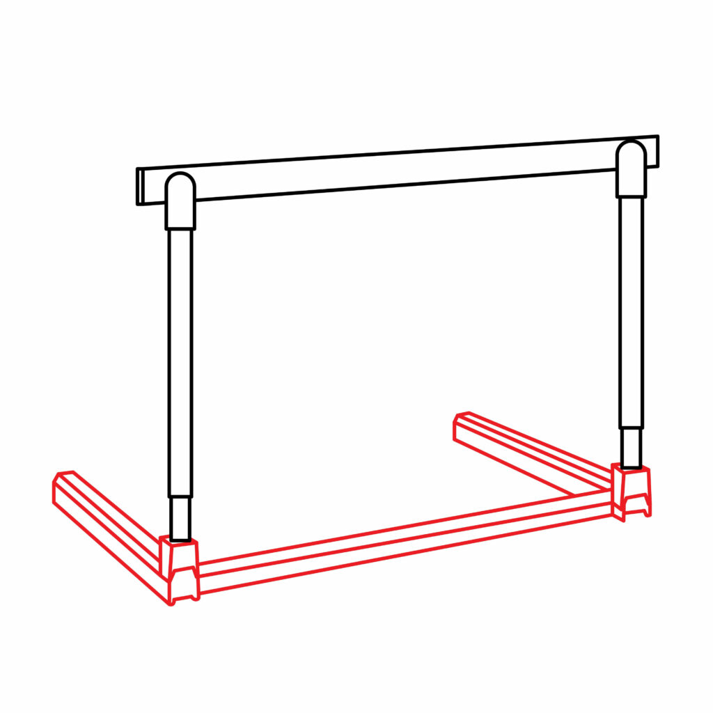 How to Draw The Holding Stand